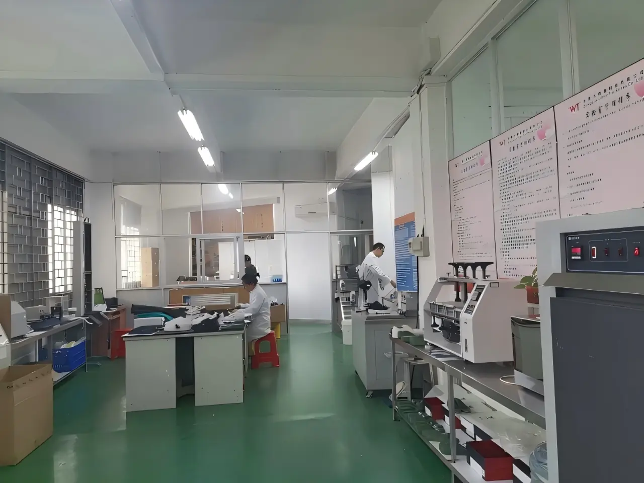 Testing laboratory equipment